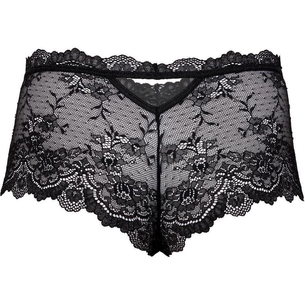 Róza, Damen, Unterhosen, Mela boxers, Schwarz, (M, Einzelpack)