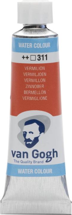 Actual product image Van Gogh Watercolor paint 311 vermilion, 10 ml (10 ml)