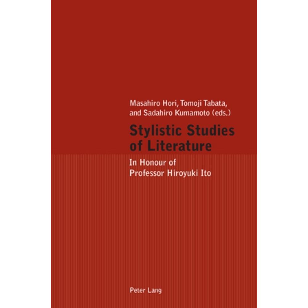 Stylistic Studies of Literature, Fachbücher von Tomoji Tabata, Masahiro Hori, Sadahiro Kumamoto