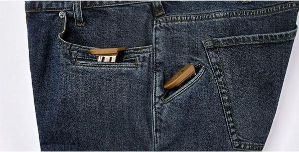 Actual product image Viktos Taktische Hose OPERATUS XP TACTICAL JEANS, dark blue wash (W28/L30)