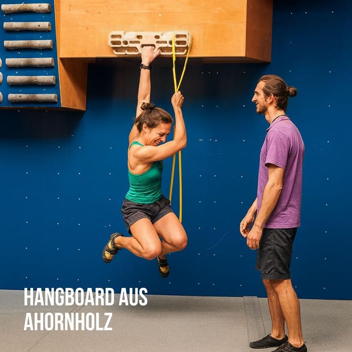 Produktbild Hermex Hangboard Kletterbrett Fingerboard Kletterzubehör Trainingsboard