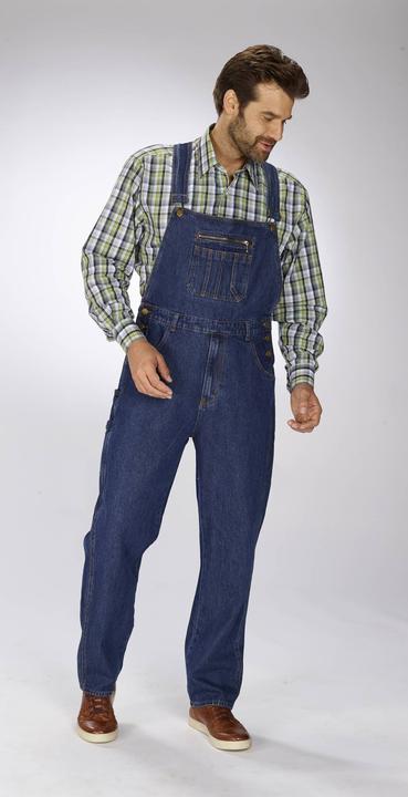 Produktbild Wisent Work Wear Fabrik Latzjeans, stonewashed, Gr. 60