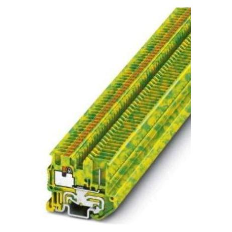 Phoenix Contact MPT 1,5/S/1P-PE 3248117 Aardleidingklem 0,14 mm² 1,50 mm² Groen-geel 50 st., Kabels + Stekkers, Groen