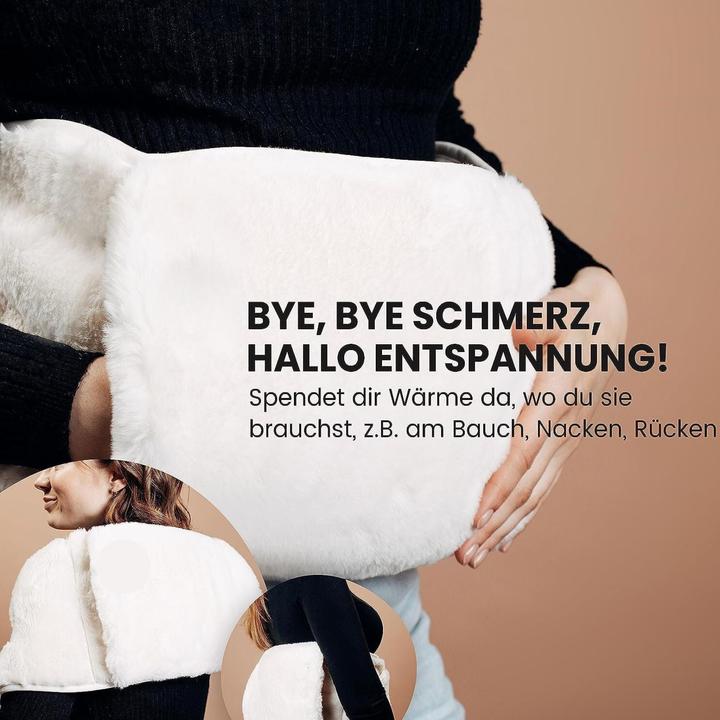 Produktbild Hermex Wärmegürtel- und Wärmflaschen-Set Handwärmer Bauchwärmer Heizflasche (0.80 l)