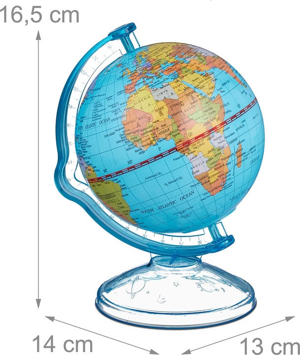 Productafbeelding Relaxdays Globe (14 x 13 x 16,5 cm)