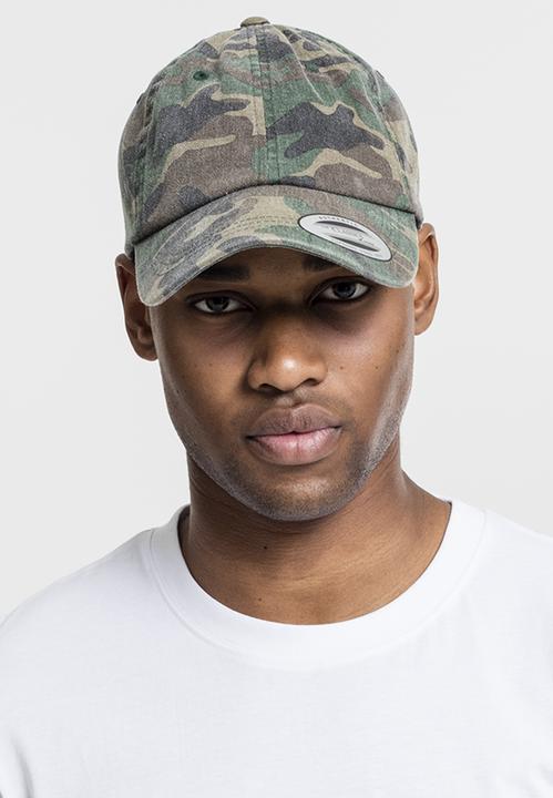 Actual product image Flexfit Garment Washed Camo (S, M)