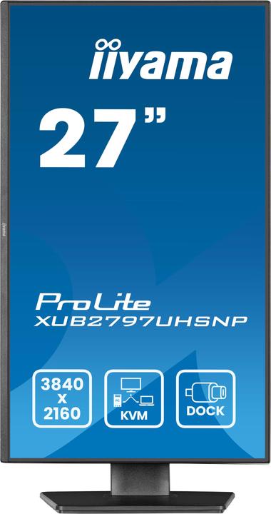Produktbild iiyama ProLite XUB2797UHSNP-B1 (3840 x 2160 Pixel, 27")