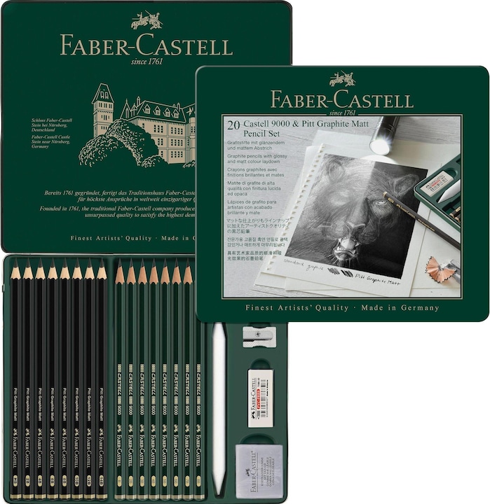 Productafbeelding Faber-Castell Grafiet mat (HB, 20 x)