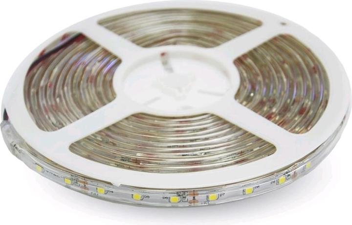 V-TAC VT3528 Bande LED SMD3528 60LEDs Bleu Etanche 5m (Bleu, 100 cm, Intérieur)