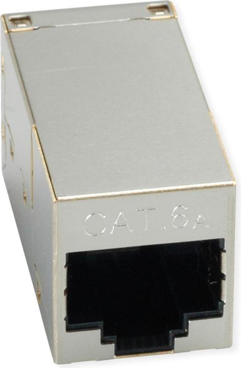 Produktbild Roline Kat.6A STP Mini-Inline Kupplung Silber (21.17.3116) (Netzwerk Kupplung)
