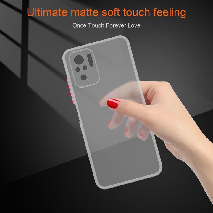 Image du produit Cadorabo Couverture mate hybride (Xiaomi Mi Note 10, Xiaomi Redmi Note 10S)