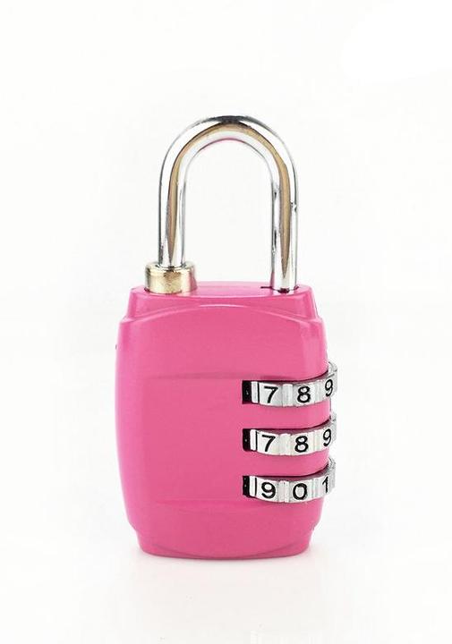 Image du produit Werkstein Serrure à combinaison à 3 chiffres pour valises - Lot de 5
