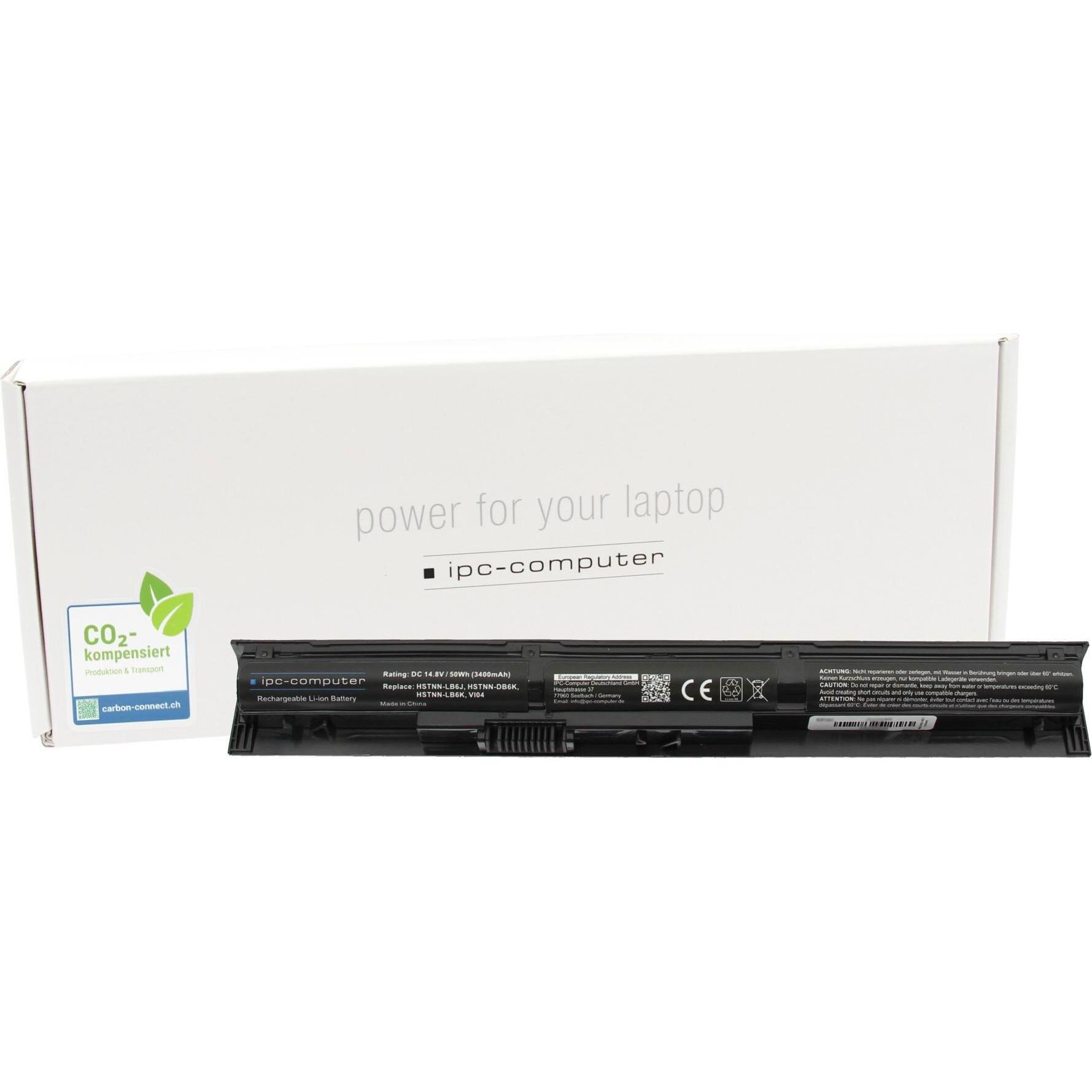 IPC VI04 (4 Zellen, 3400 mAh), Notebook Akku