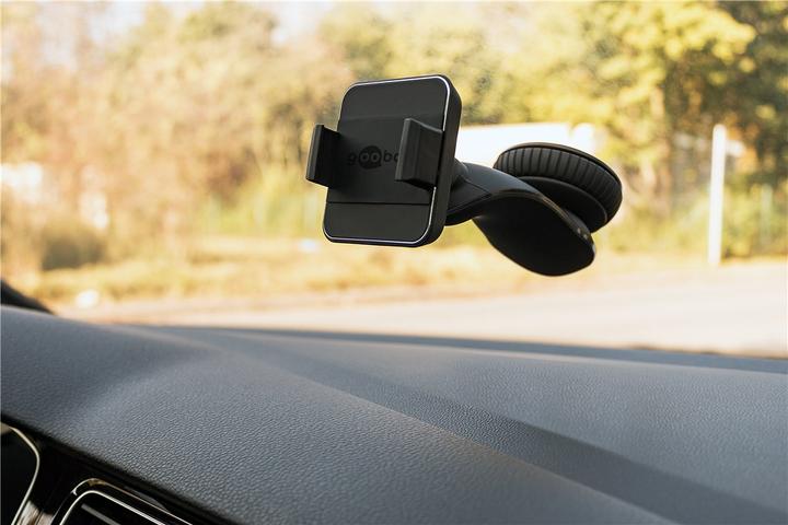 Actual product image Goobay Suction Cup Smartphone Car Mount, Black