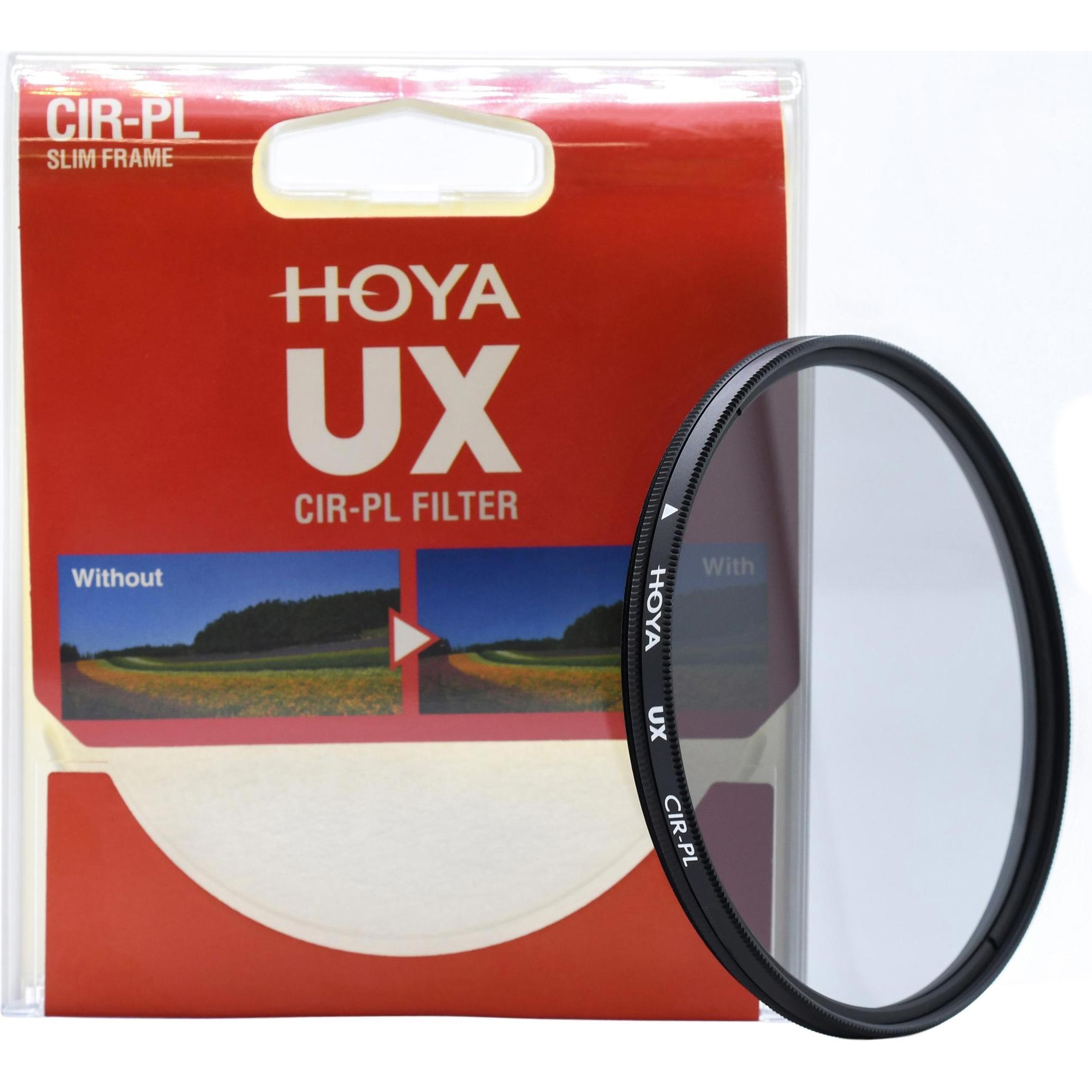 Thumbnail - Hoya UX CIR-PL Filter (37 mm, Polarisationsfilter, 37 mm), Objektivfilter, Schwarz