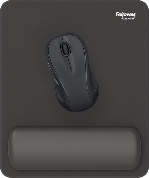 Image du produit Fellowes Breyta Mauspad schwarz mit Handgelenkauflage