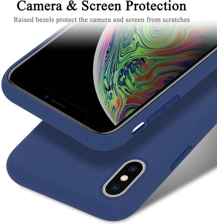 Produktbild Cadorabo TPU Liquid Silicone Case Cover (Apple iPhone XS Max)