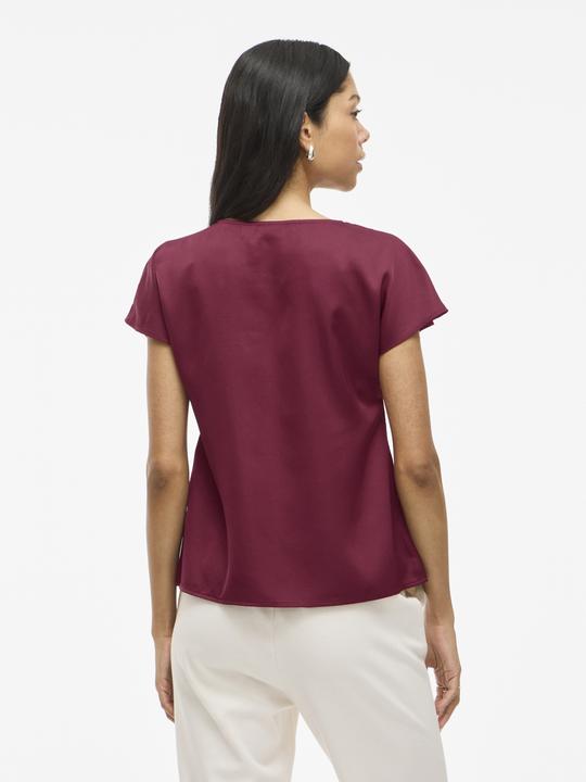 Immagine prodotto Vila V-Ausschnitt Oberteil mit kurzen Ärmeln (38)