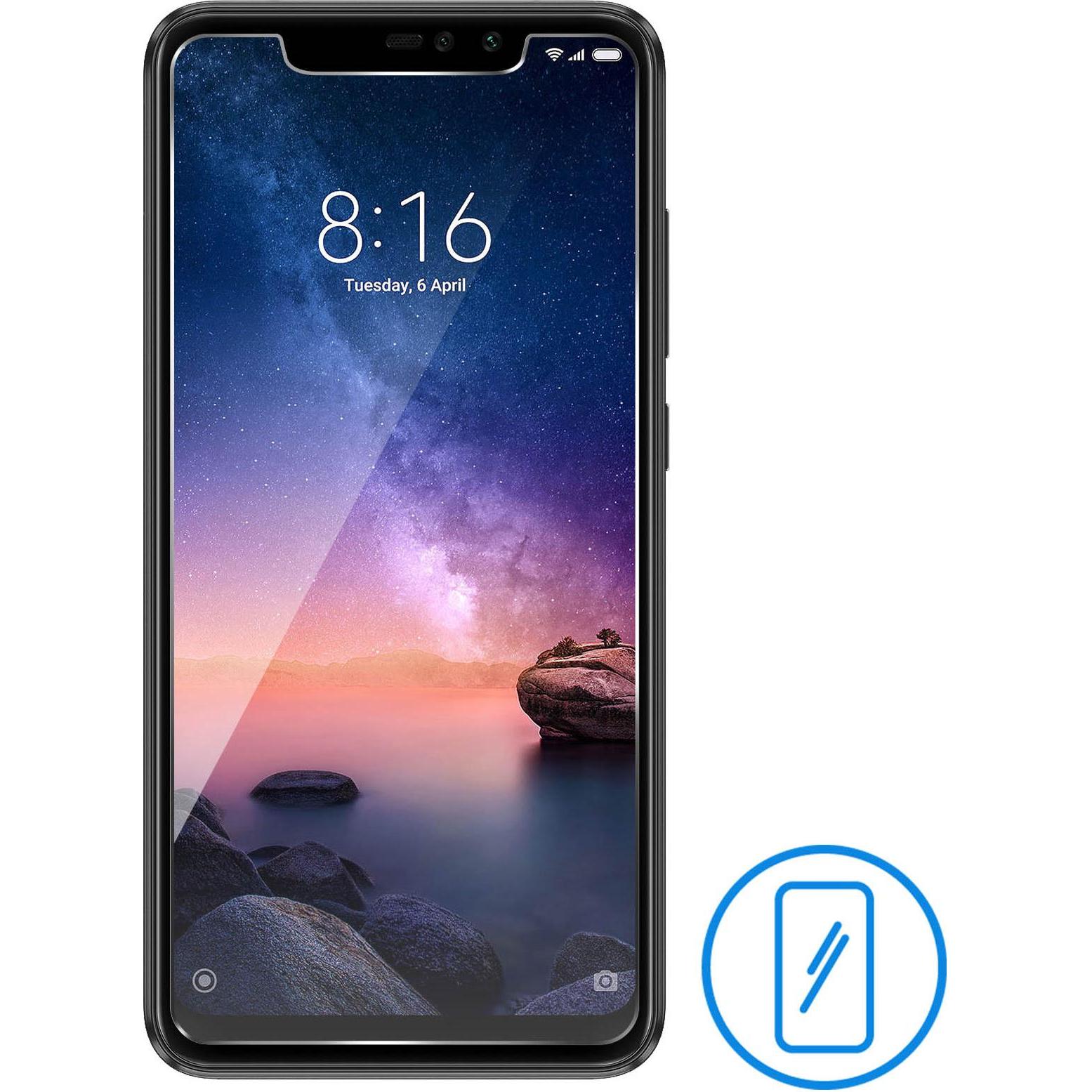 Thumbnail - Avizar Flexible Displayschutzfolie (1 Stück, Xiaomi Redmi Note 6 Pro), Smartphone Schutzfolie, Transparent