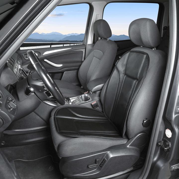 Actual product image Walser Car seat pad Ravenna seat cover seat protector car seat protector black