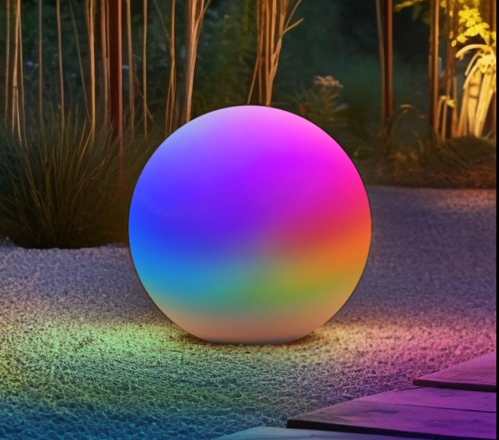 Produktbild Century LED Solarlampe BOLLA 0,4W RGB Dimm. IP44 klein (IP44)