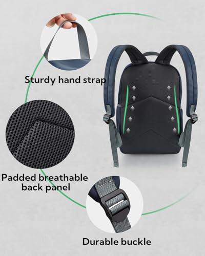 Image du produit Only-Bags.Store Sac à dos scolaire léger : sac d'école décontracté avec compartiment pour ordinateur portable sac à (20 l)