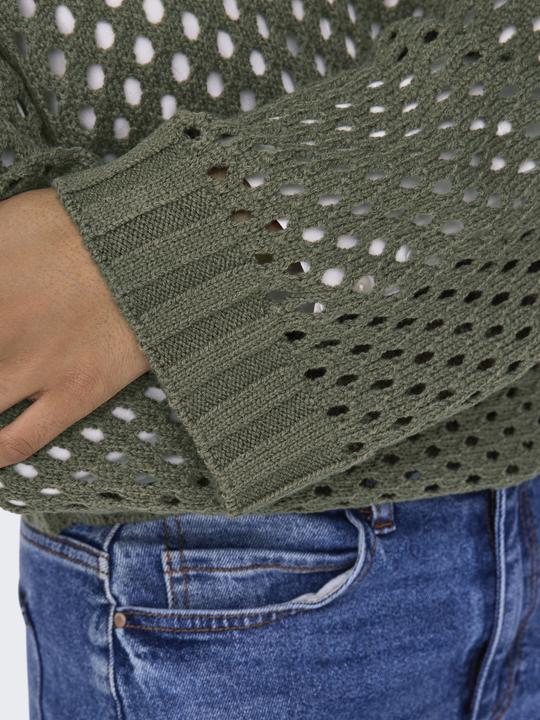 Produktbild Only Normal geschnitten Rundhals Tief angesetzte Schulter Pullover Gestricktes Oberteil (M)