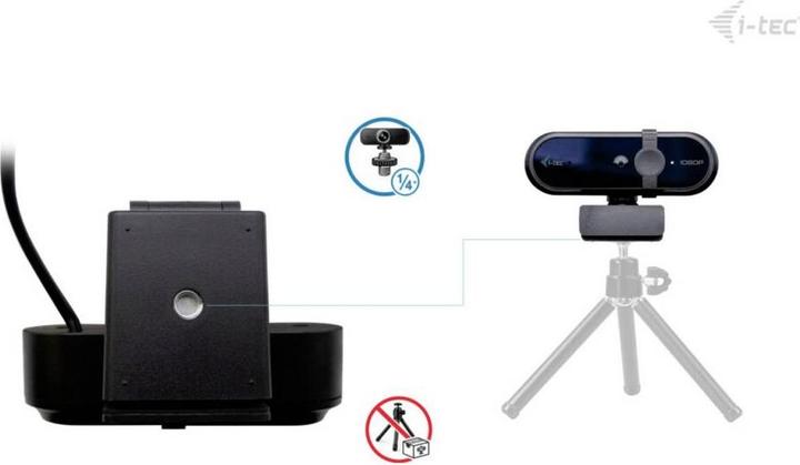 Produktbild i-tec SOLOMON 100 1080p Webcam (2 Mpx)