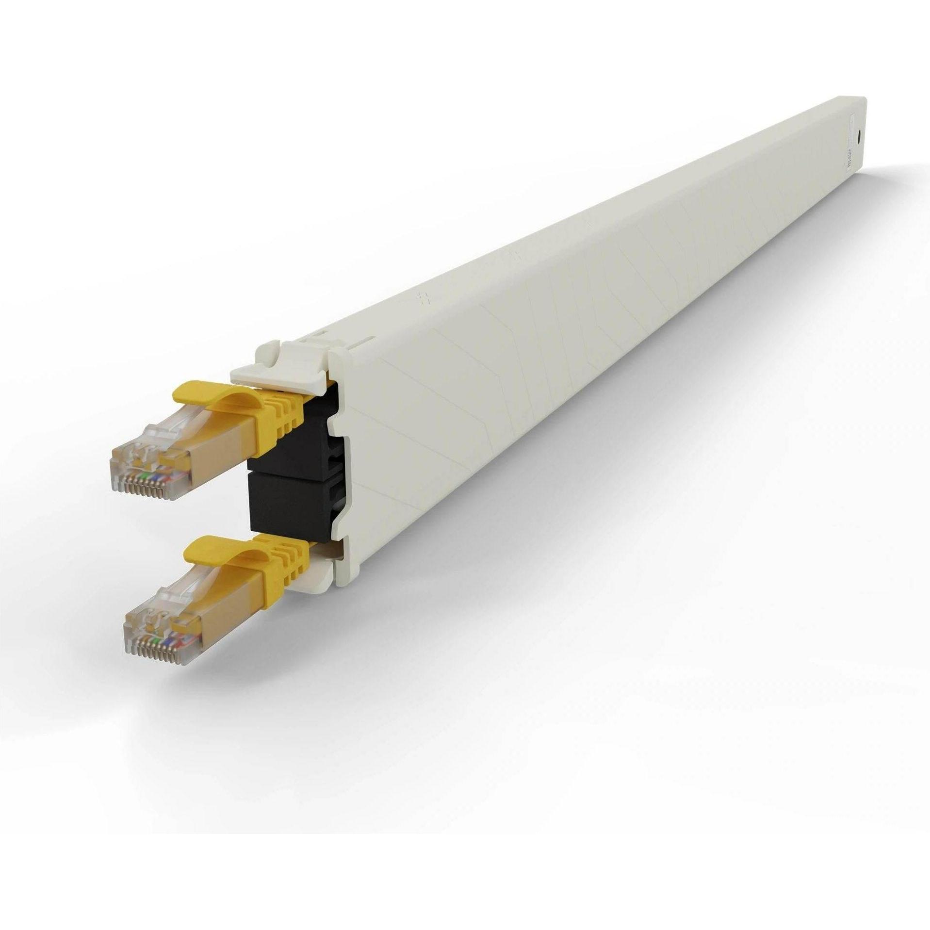 Thumbnail - PATCHBOX one / Cassette / 30RU / Cat 6A, UTP, 1.8 m, Gelb (UTP, CAT6a, 1.80 m), Netzwerkkabel