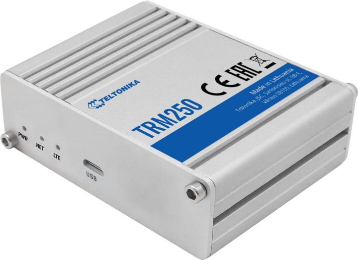 Actual product image Teltonika LTE industrial modem TRM250, NB-Cat.M1-LTE, USB