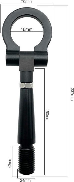 Actual product image Simoni Racing Tow hook