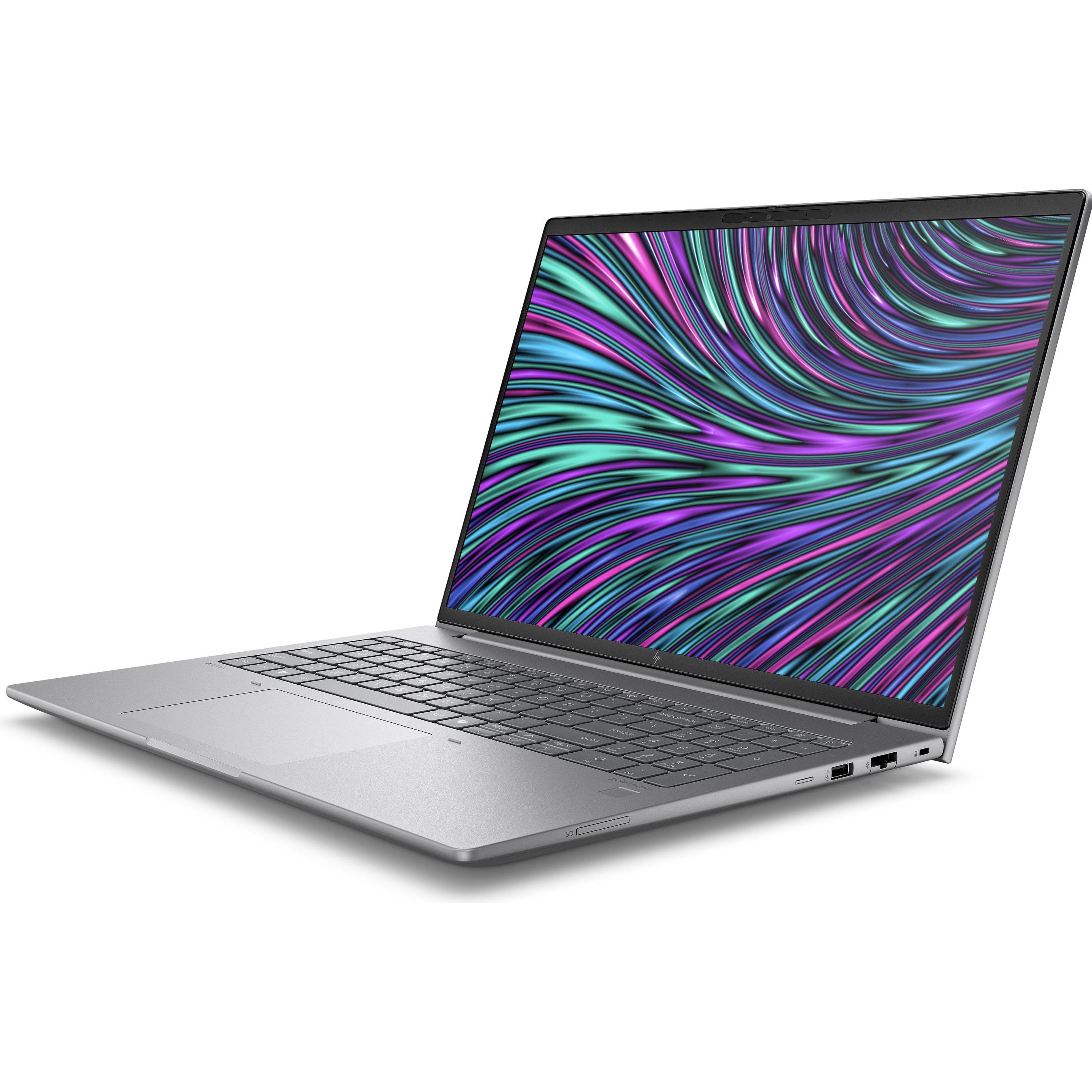 HP ZBook Power 16 G11 (16", 1000 GB, 32 GB, DE, Intel Core Ultra 7 165H), Notebook, Silber