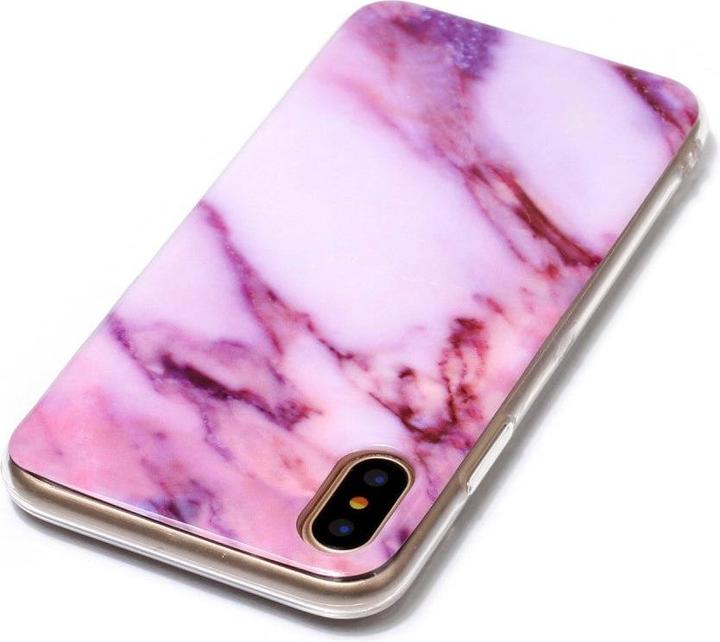 Produktbild Cover-Discount Silikon Gummi Case Marble (Apple iPhone XS)