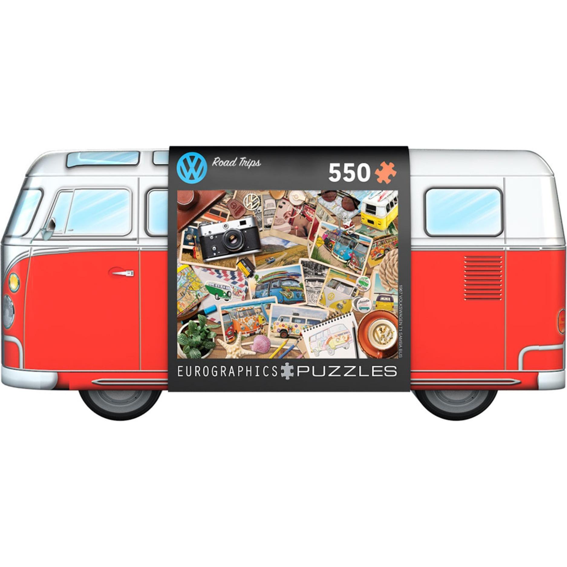 Eurographics VW Bus Road Trips - Puzzle Dose (550 Teile)