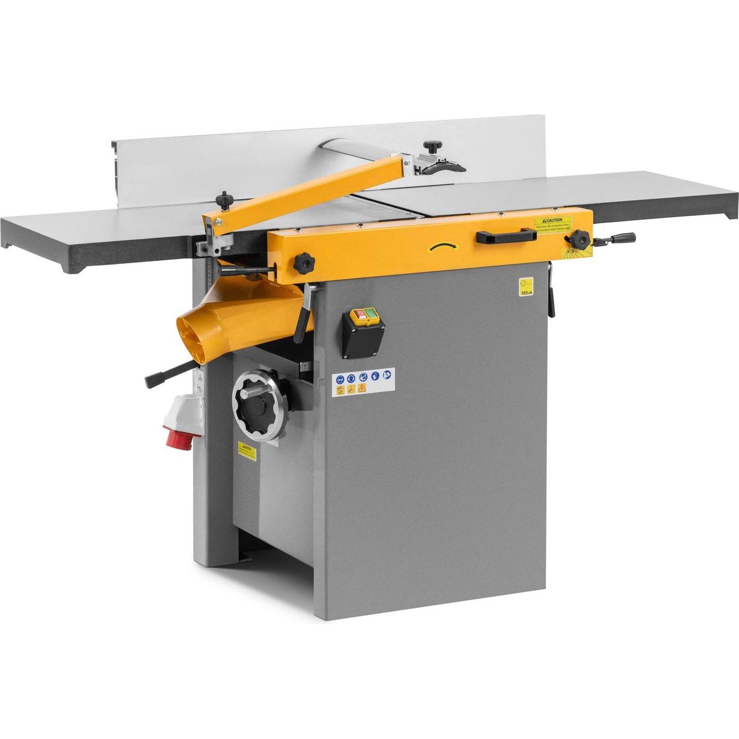 MSW, Hobelmaschine, Abricht- und Dickenhobel 4000 W 400 V 225 mm Höhe 410 mm Hobelbreite 45 - 90°