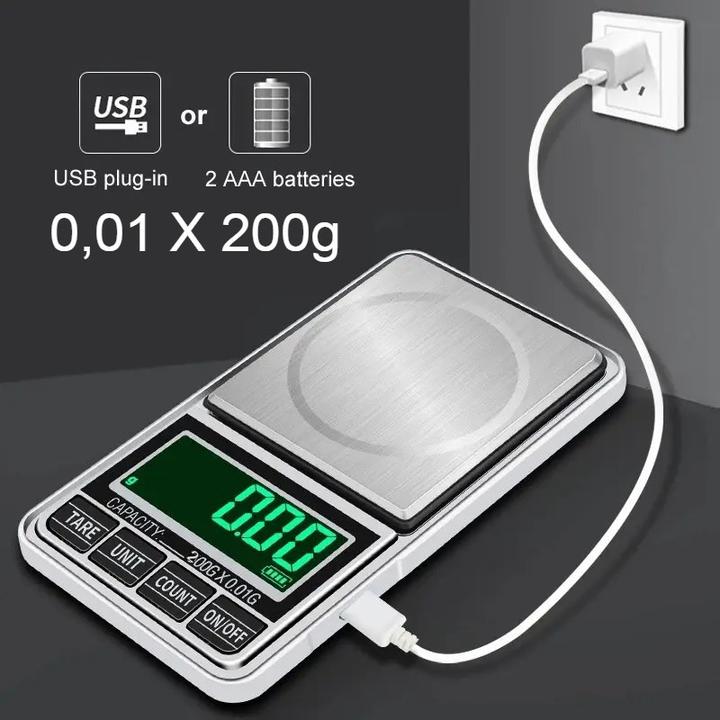 Produktbild Swissdetector Hochpräzise Multifunktionswaage - 0.01 X 200g