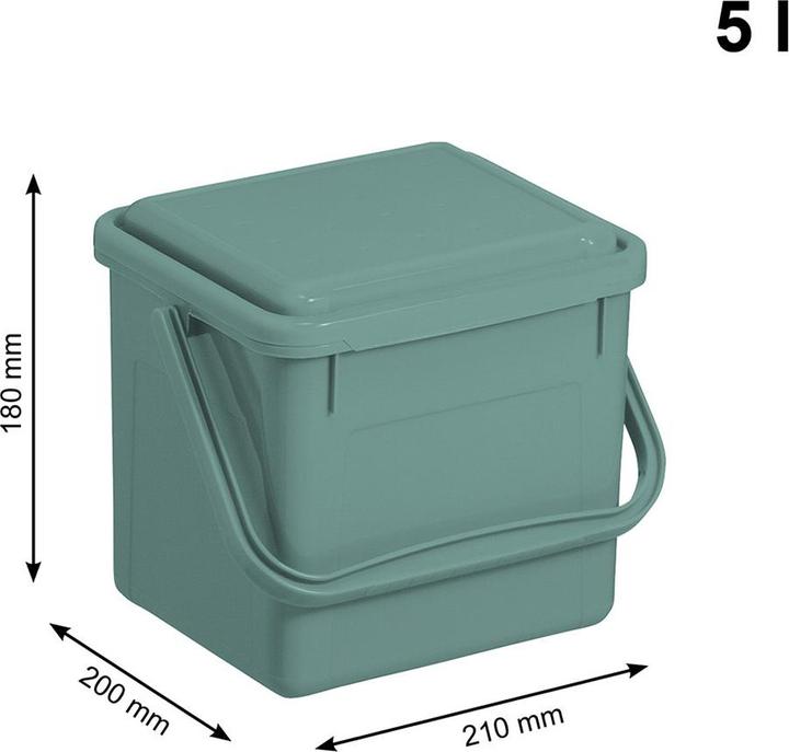Actual product image Rotho Compost bucket BIO (5 l)