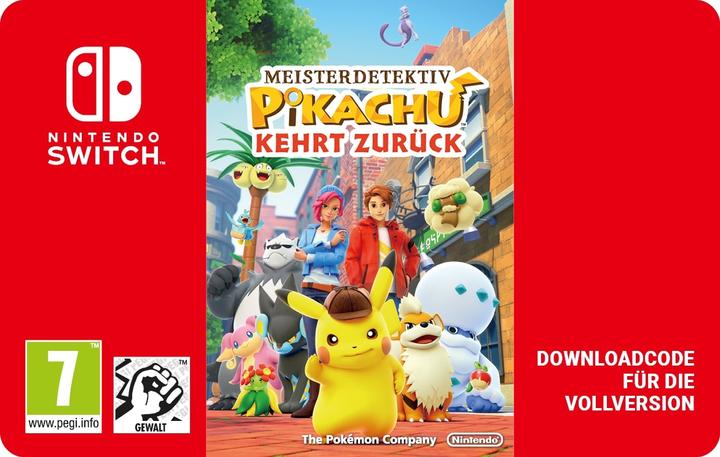 Immagine prodotto Nintendo Detective Pikachu Returns Digital Code (Switch)