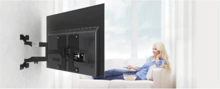 Image du produit Hama Support TV mural, OLED, plat, pivotant, extensible, 229cm (90") à 50kg (Mur, 90", 50 kg)