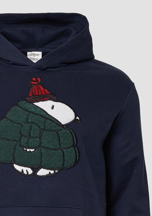 Produktbild s.Oliver Sweatshirt Kapuzen-Sweatshirt mit Peanuts®-Artwork (5XL)