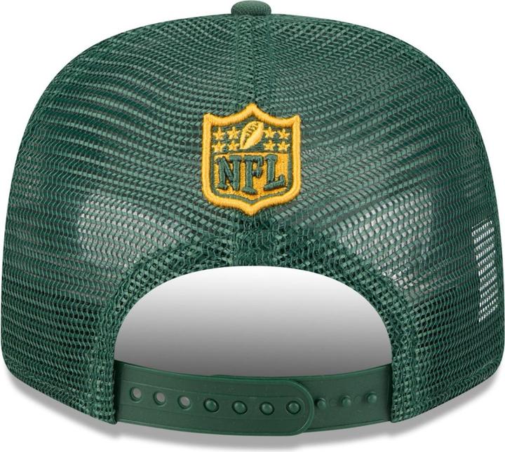 Actual product image New Era 9Seventy Trucker Snapback Cap - Green Bay Packers