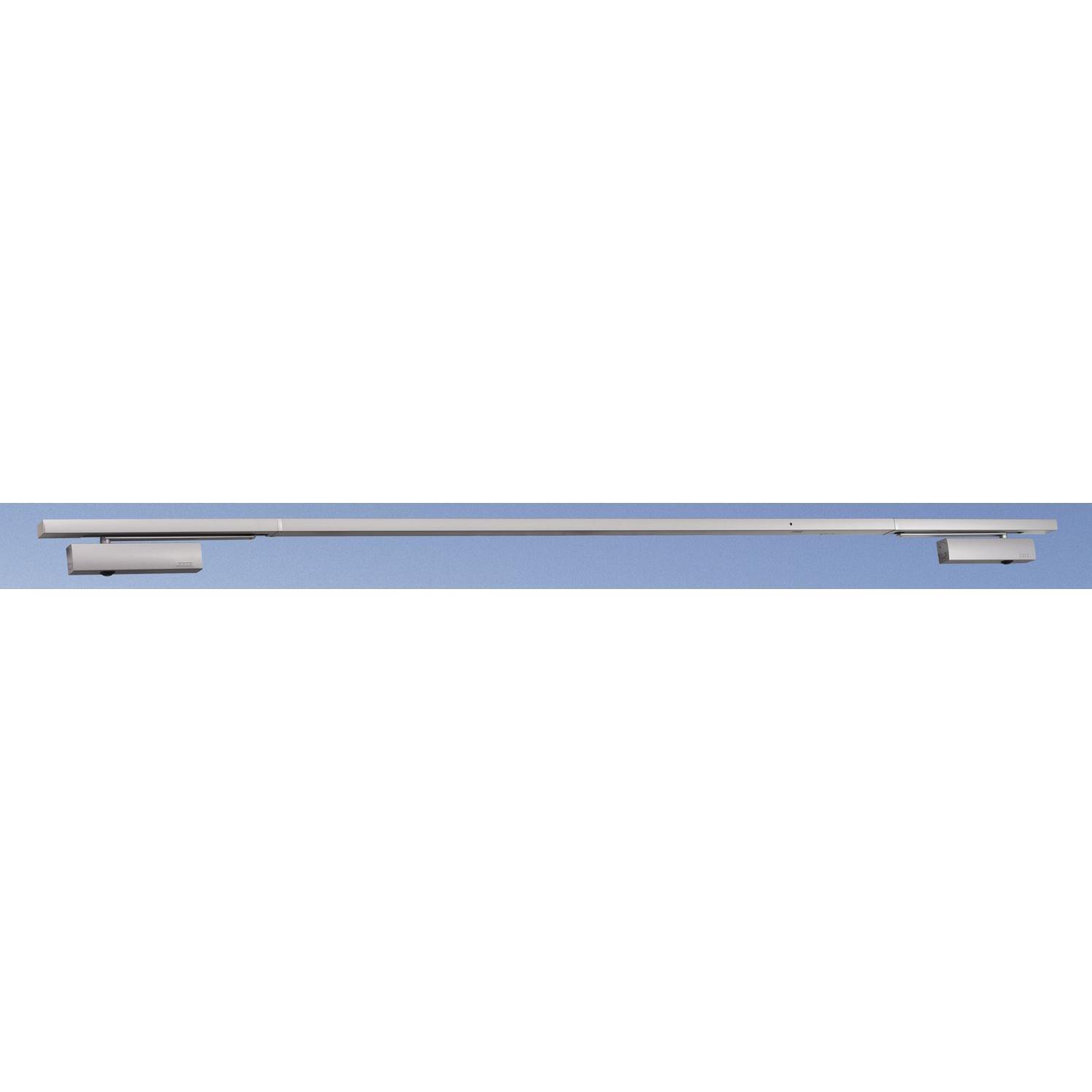 Geze, Türöffner + Türschliesser, Türschliesser TS 5000L R-ISM-BG VP, EN 2-6, 2-flg. Gleitschiene, silber