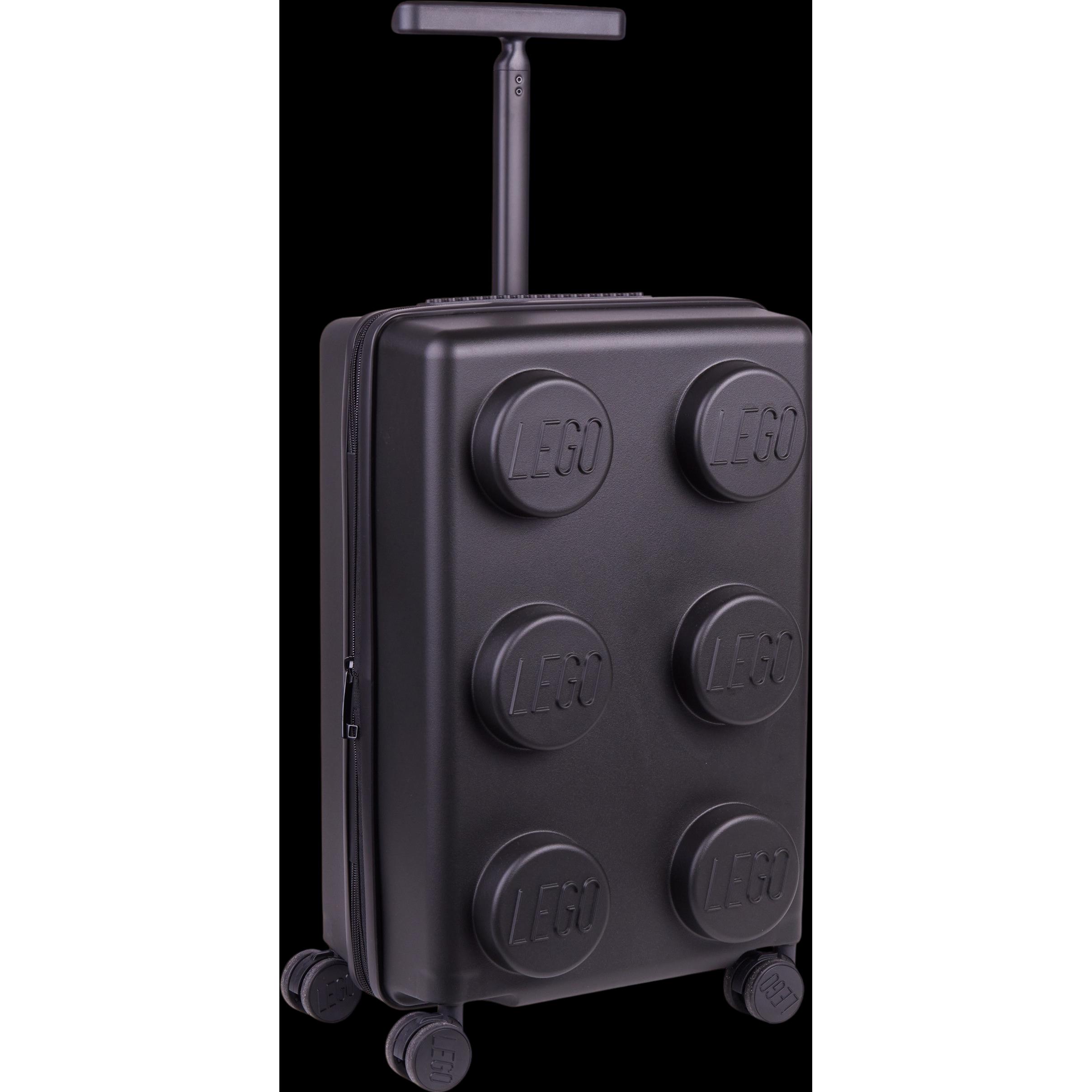 LEGO, Koffer, Brick 2x3 Trolley Expandable - Black (20290-0026), Schwarz, (31 l, M (50 - 90l))