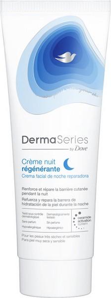 Produktbild Dove Derma Serie regenerierende Nachtpflege für das Gesicht (50 ml, Nachtcreme)