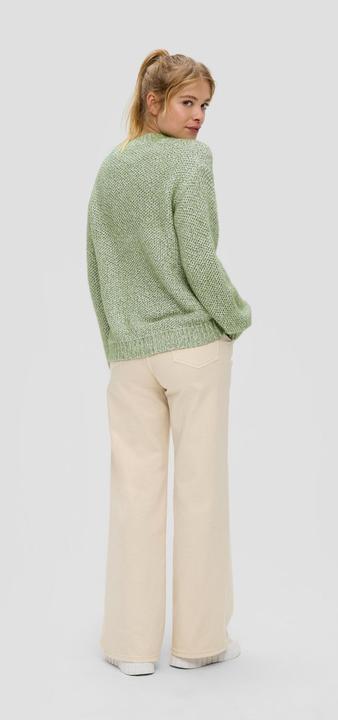 Produktbild s.Oliver Strickjacke Strickjacke aus Baumwollmix (40)