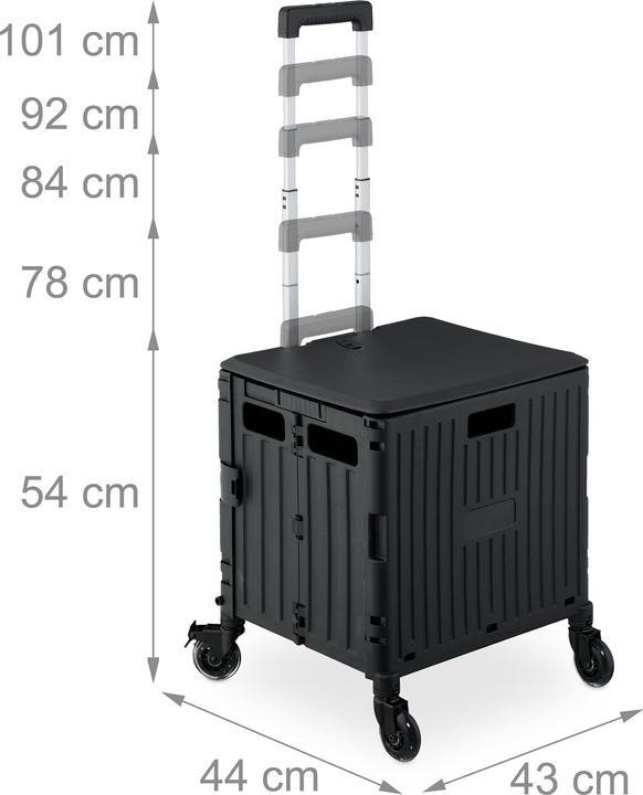 Actual product image Relaxdays Shopping cart