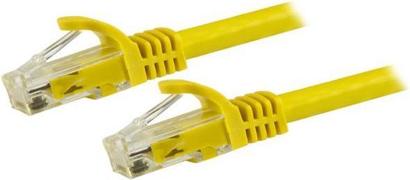 Actual product image StarTech 0.5M YELLOW CAT6 PATCH CABLE (UTP, CAT6, 0.50 m)