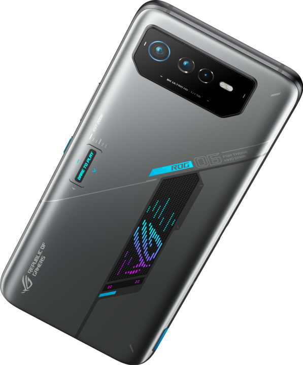 Produktbild ASUS ROG Phone 6D (256 GB, Space Gray, 6.78", Dual SIM, 50 Mpx, 5G)
