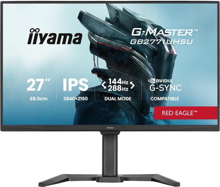 Image du produit iiyama G-Master GB2771UHSU-B1 Red Eagle (3840 x 2160 pixels, 27")