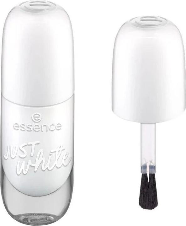 Actual product image essence gel nail (33 JUST white, Gel-Effect Nail Polish)